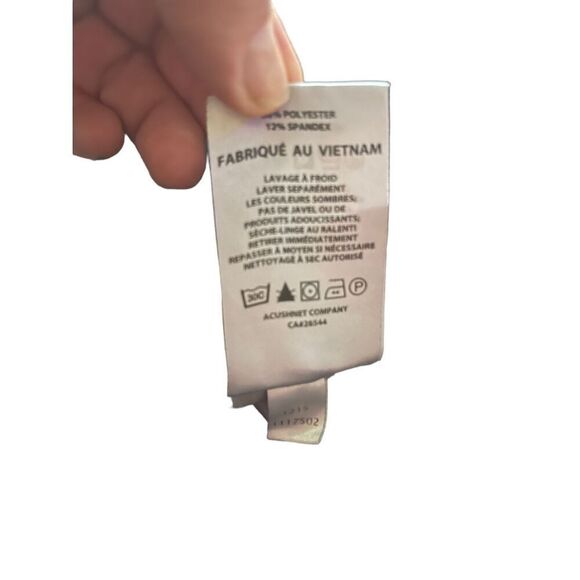 Footjoy FJ Mens Navy Blue Flat Front Five Pocket Style Chino Pants Size 34/32 - Picture 3 of 11